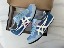 Retro Onitsuka Tiger SERRANO Mens Womens Sneakers Blue/White 1183B400-405