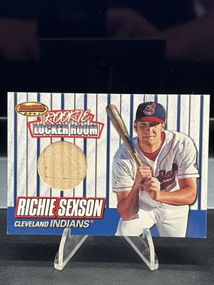 1999 Bowman's Best #RB6 Richie Sexson Rookie Locker Room Game-Used Bats