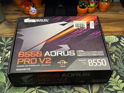 Gigabyte B550 Aorus Pro V2 - ATX, Black