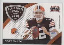 2011 Panini Threads All-Rookie Team Colt McCoy #1 7l6