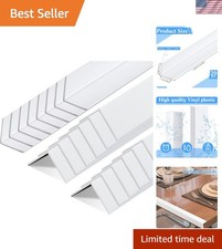 Durable White Vinyl Corner Guards - 20 Pack for Scratch-Free Living Spaces