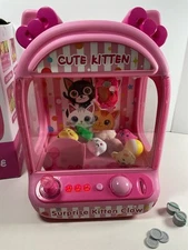 Claw Machine for Kids - Mini Arcade Toy with Lights, Sounds & Plush Prizes