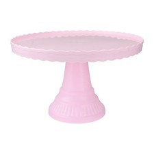  Cake and Cupcake Stand Birthday Display White Plastic Single Wedding Holder