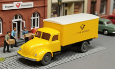 Wiking  Magirus 3500 alter Postwagen, AH offen, Chassis schwarz nur 1965