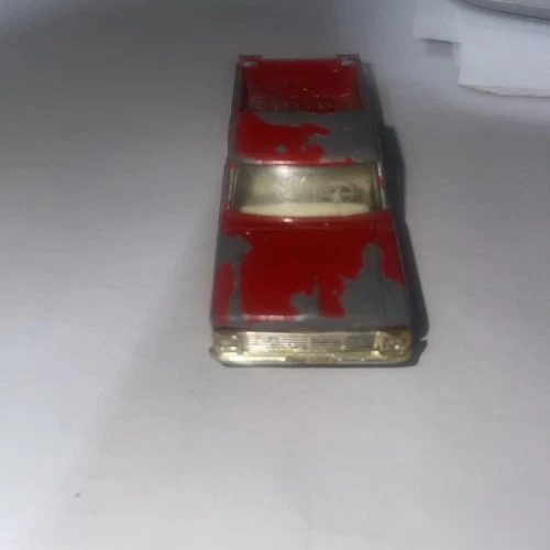 Vintage Lesney Matchbox Series No. 6 RED FORD Pick-up Truck Diecast Car, England