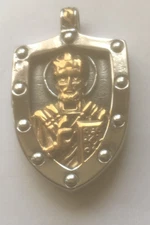 ST Nicholas  Heavy 38 gr.  pendant 21x12.8 mm