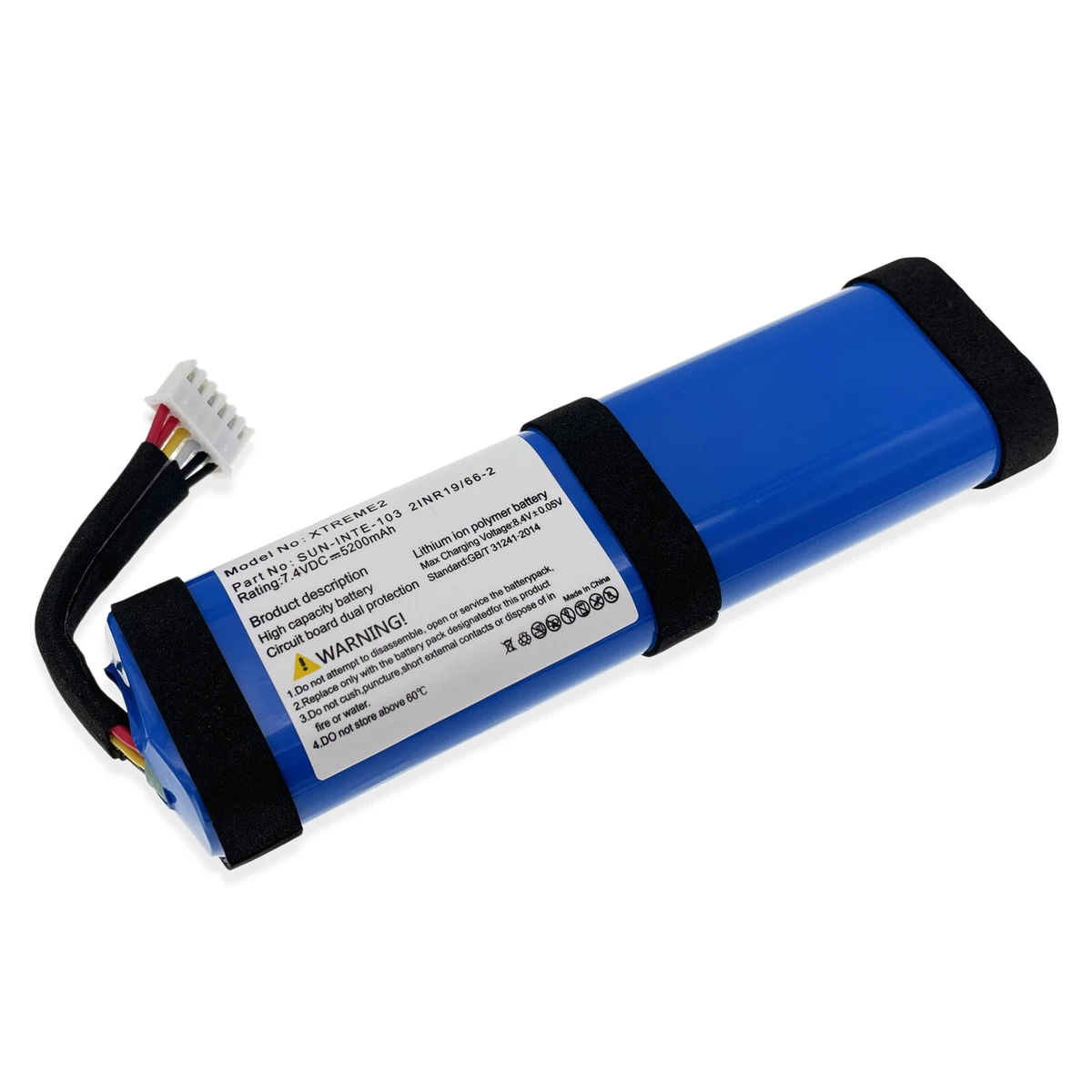 Jbl xtreme cheap battery capacity