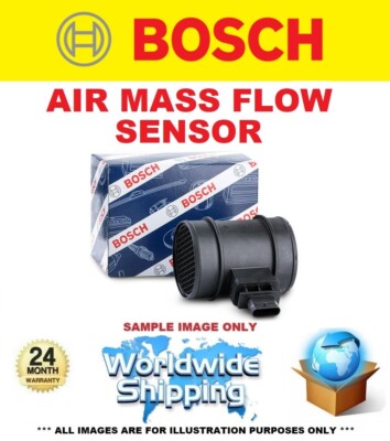 BOSCH AIR MASS SENSOR for CITROEN DISPATCH Box 1.6 BlueHDi 115 2016->on