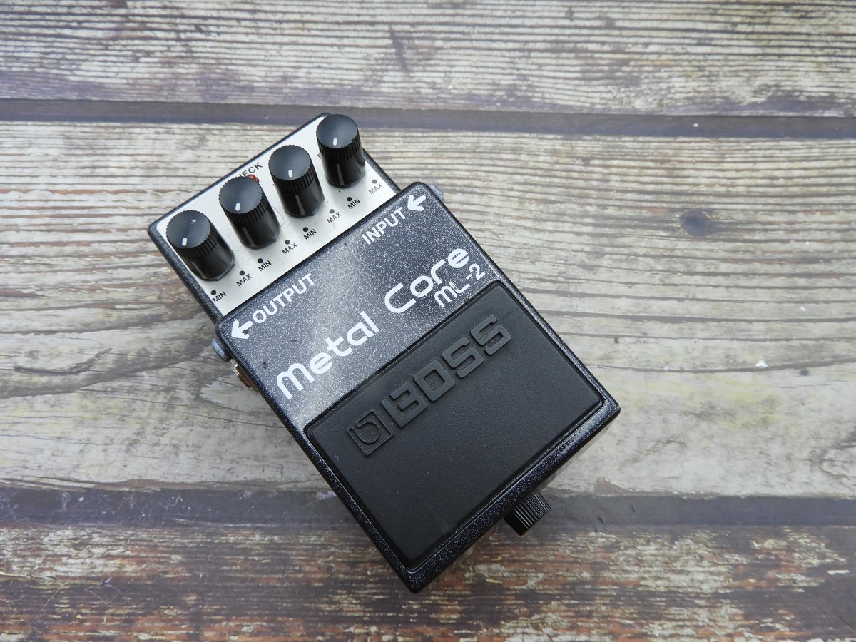 BOSS ML-2 Metal Core Distortion Guitar effect pedal used