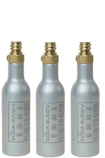 TRIPLE-PACK-Soda Buddy Co2 Refill Cylinder - Total .48 Litres
