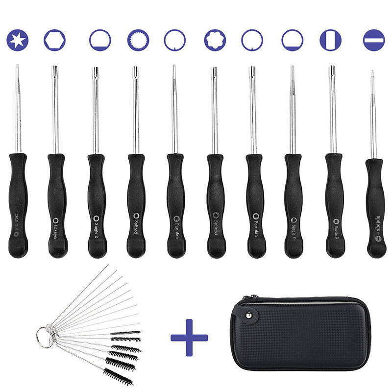 10Pcs Screwdriver Splined Carb Carburetor Adjusting Tools Kit Set Chainsaw UK eBay
