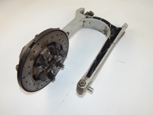 1981 MOTO GUZZI V35 FRAME CHASSIS SWINGARM DRIVE SHAFT REAR WHEEL BRAKE DISC - Picture 15 of 15