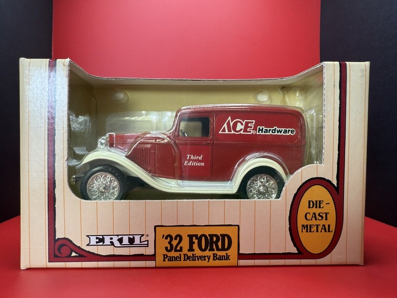 ERTL 1991 ’32 Ford Panel Delivery Bank Die-Cast Metal Third Edition!