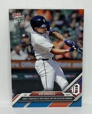 2024 Topps Now #414 Gio Urshela Detroit Tigers BLUE Parallel 03/49