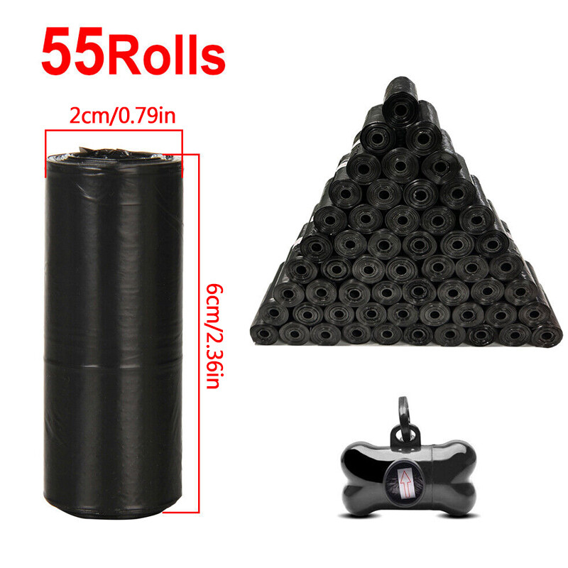 1100x Dog Poop Bags Biodegradable Pet Cat Dog Poop Waste Bags with