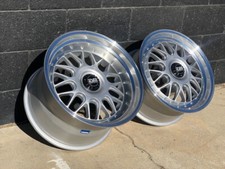 Esm-004 Sl Wheels Rims 18x11 18x8.5 5x130 Porsche 996 Turbo Requires Spacer