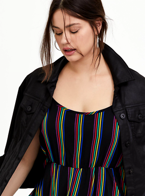 black dress rainbow pleats BLACK DRESS. Rainbow pleats. Large and X Large