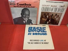 Lot of 3 Count Basie LP's - See Item Description for details