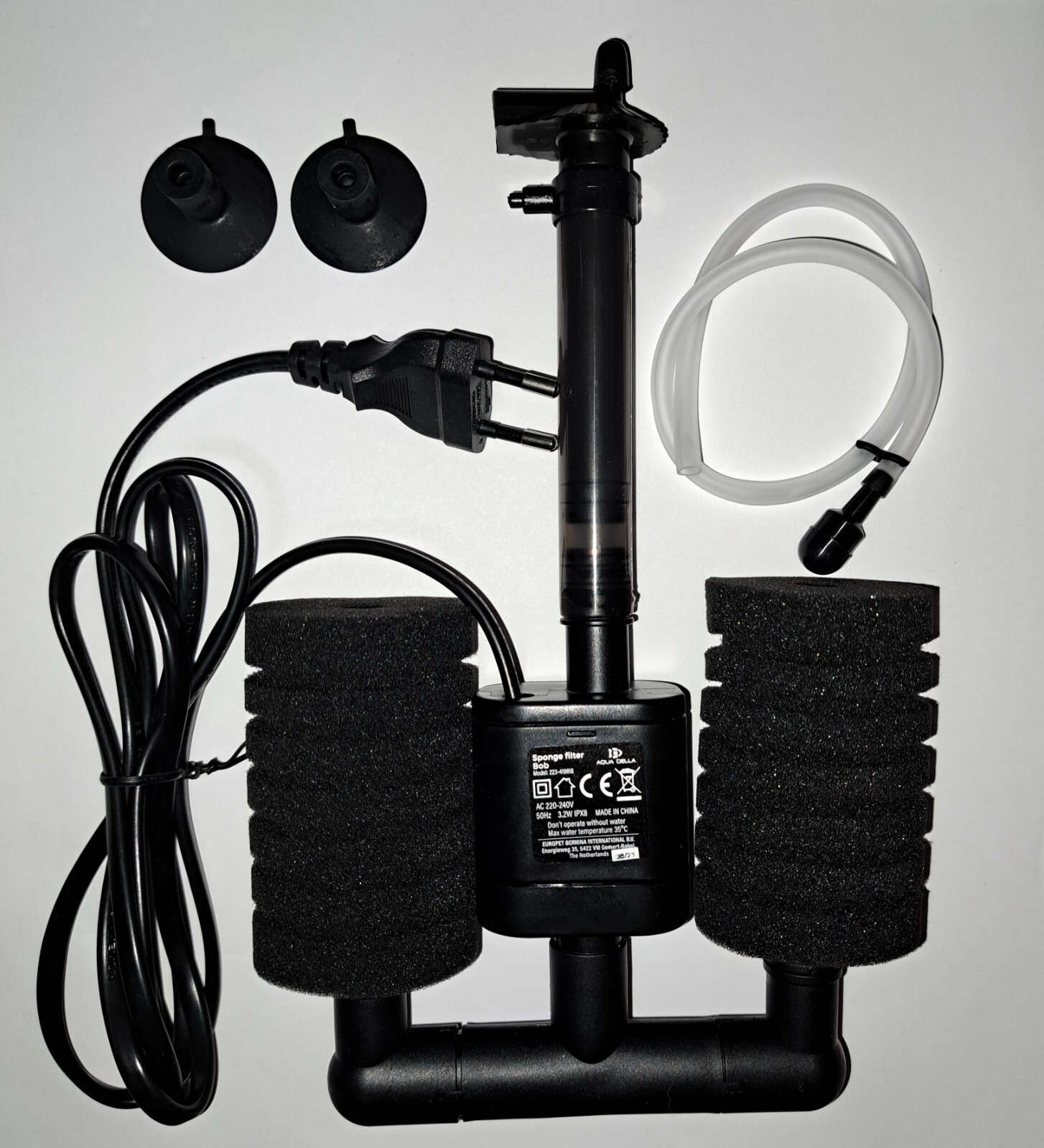 Bob Maxi Doppel Bio Schwammfilter Mit Pumpe Europet Bob Schwammfilter mit Pumpe 170L/h online kaufen | eBay