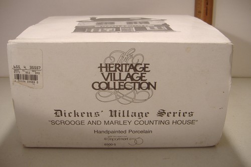 SCROOGE & MARLEY COUNTING HOUSE~DEPT 56~DICKENS' VILLAGE SERIES~HERITAGE~XX - Bild 2 von 9
