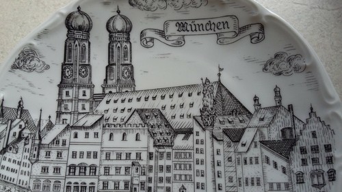 Waldsassen Bareuther Sammelteller Wandteller "München" - Bild 2 von 6