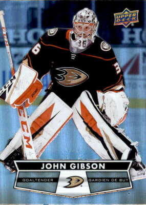 2021-22 Upper Deck Tim Hortons #36 John Gibson Anaheim Ducks