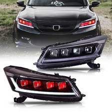 LED Scheinwerfer Für Honda Accord 8th GEN 08-12 Tagfahrlicht Blinker Frontleucht