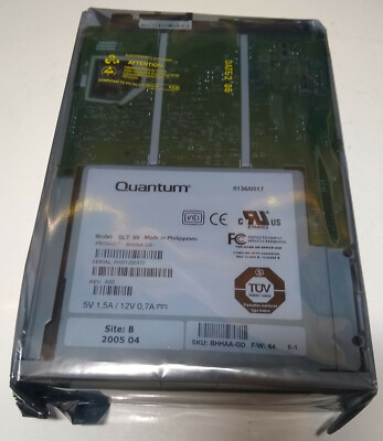 Quantum DLT VS80  Internes SCSI Tape Drive 40GB / 80GB Datensicherung