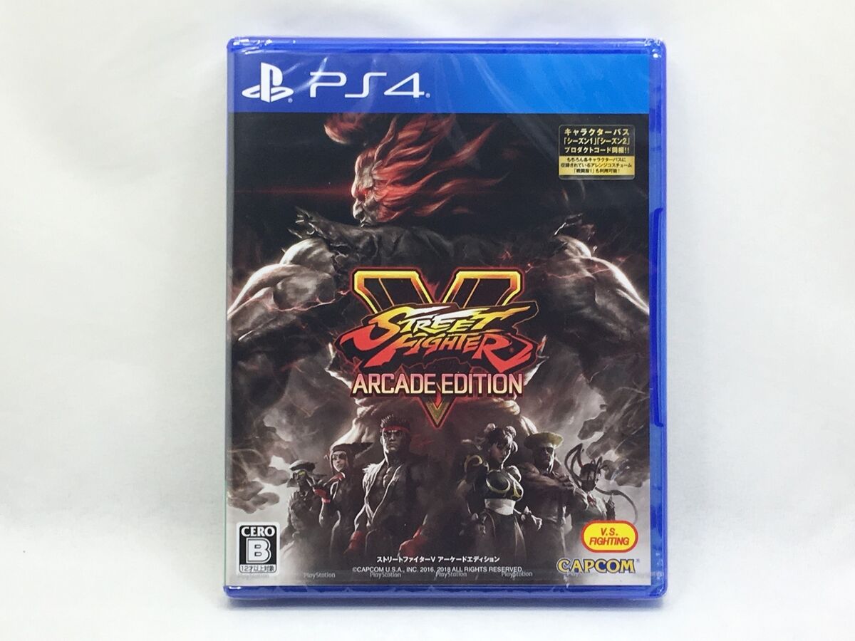 Capcom Street Fighter V Arcade Edition SONY PS4 PLAYSTATION 4