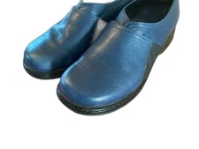 DANSKO WOMENS BLUE BLACK COMFORT NURSING CLOG 40 9.5