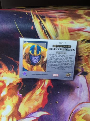 2024 Marvel Beginnings Vol.2/Ser.2 Heavyweights THANOS New NM Hard to Find - Picture 2 of 2