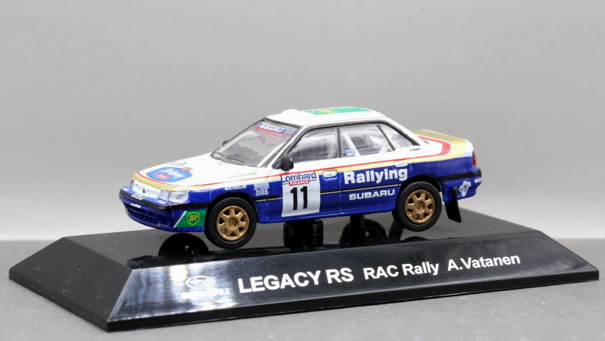 CMs シーエムズ ラリカーコレクション SS.4スバル 全6種+シークレット Cm's 1/64 Rally Car SS.4 Secret Car Subaru Legacy RS RAC