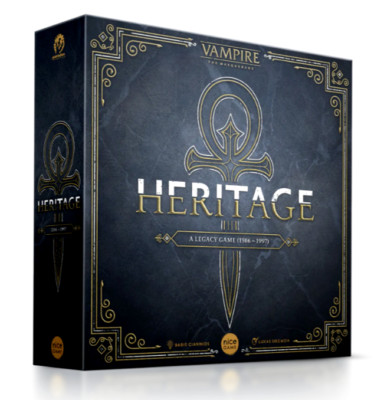 NEW Vampire : The Masquerade Heritage A Legacy Board Game 1306-1997 SEALED