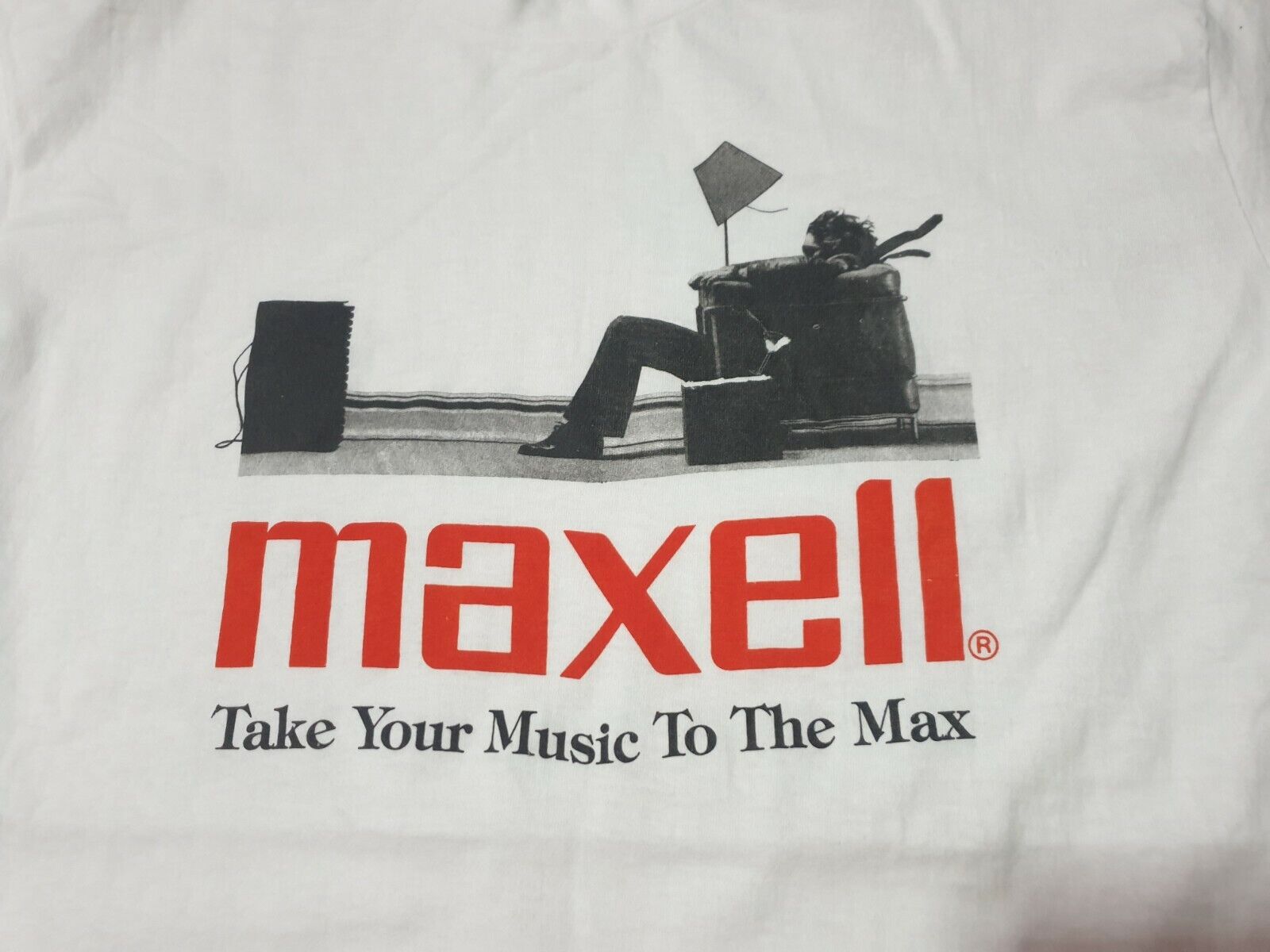 Maxell teeシャツ袖丈21cm