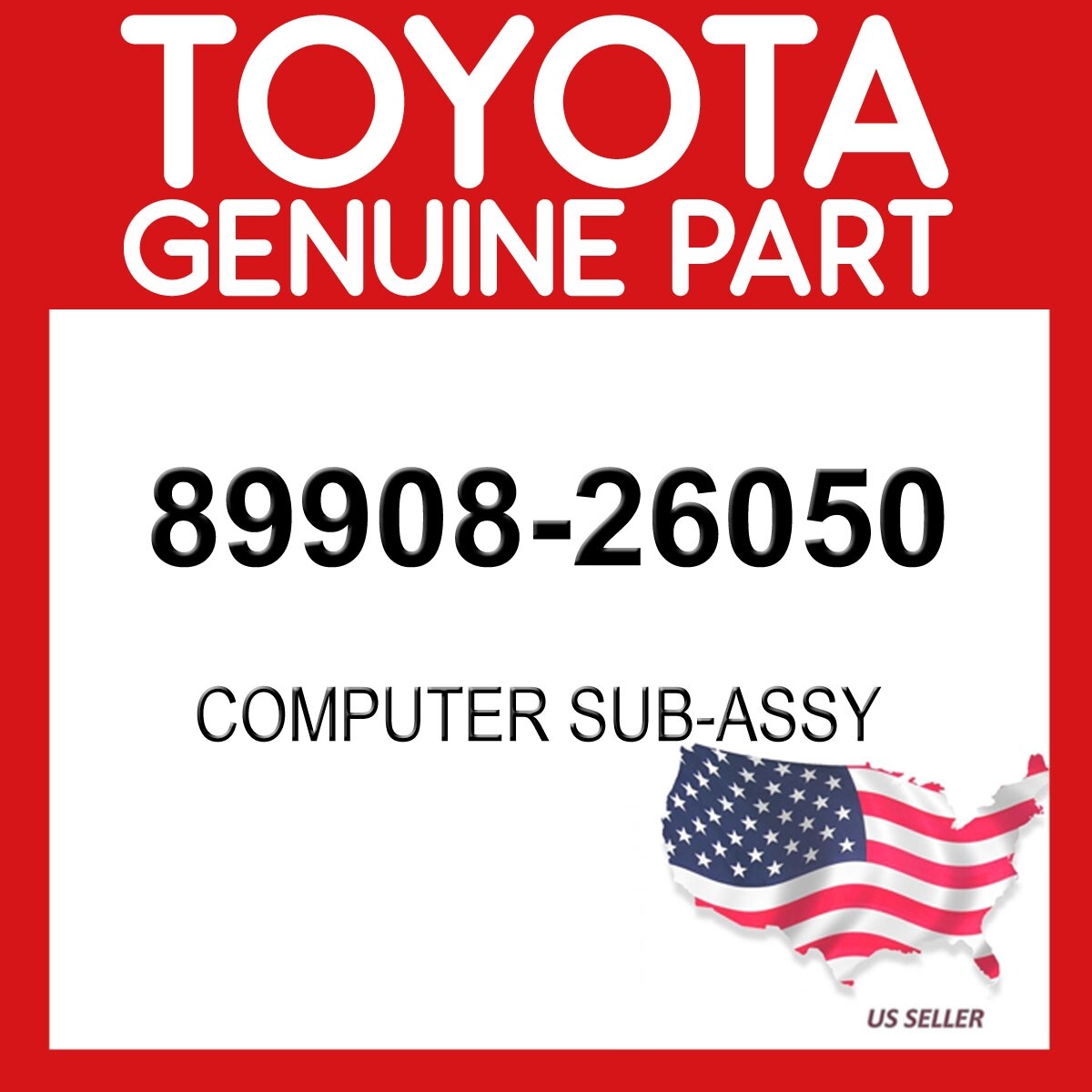 TOYOTA GENUINE OEM 89908-26050 COMPUTER SUB-ASSY 8990826050 | eBay 