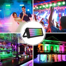 200W DMX Wall Wash Lighting RGB 48LED Strobe Effect Stage Lighting DJ Party