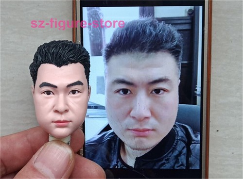 Hágalo usted mismo escultura de cabeza personalizada de 1/6 tallada para cuerpo de figura de acción masculino y femenino de 12 pulgadas - Imagen 12 de 12