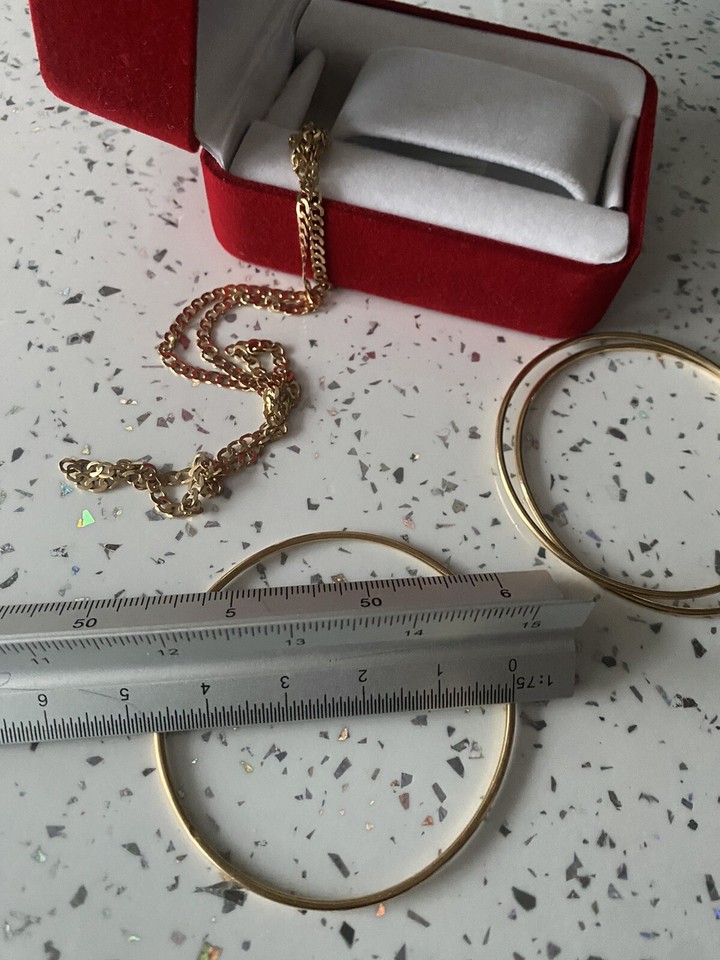 18ct gold bangles eBay
