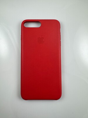 NEW in open Box Original Genuine Apple Leather Case for iPhone 7