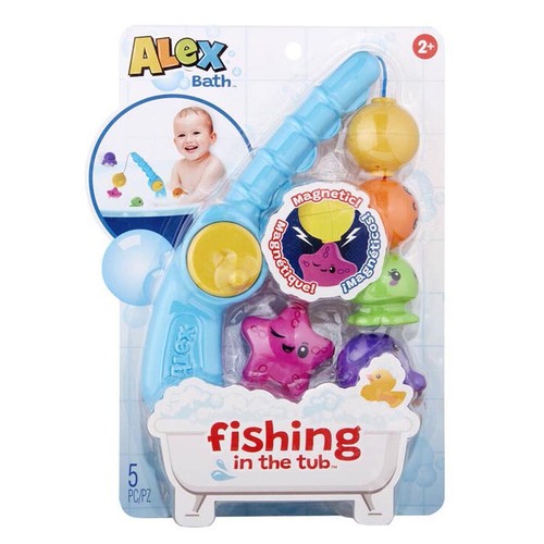 Alex Juguetes Baño Pesca en El Bañera Incluye Pez Cangrejo Star para Niños Años