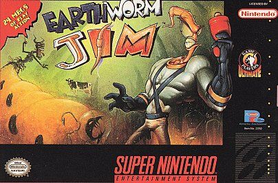 Mega Drive e Super Nintendo: EARTHWORM JIM