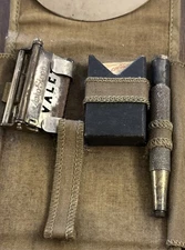 Original Auto Strop Safety Razor 5 Piece Army Issue -  Military Memorabilia