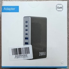 200W GaN USB-C Desktop Charging Station HX-P21 Fast Charger NEW Unopened