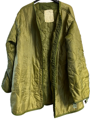 極美品 [日本製] EEL AURORAMAN COAT W M OLIVE Vintage Extreme Parka Coat Liner Quilted OD, Size Medium #14 | eBay