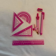 Triangle ruler protractor ruler compass set