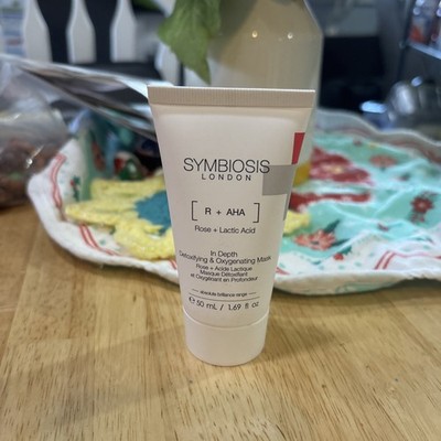 Symbiosis London: In Depth Detoxifying & Oxygenating Mask w/Rose+AHA 1.69 fl oz