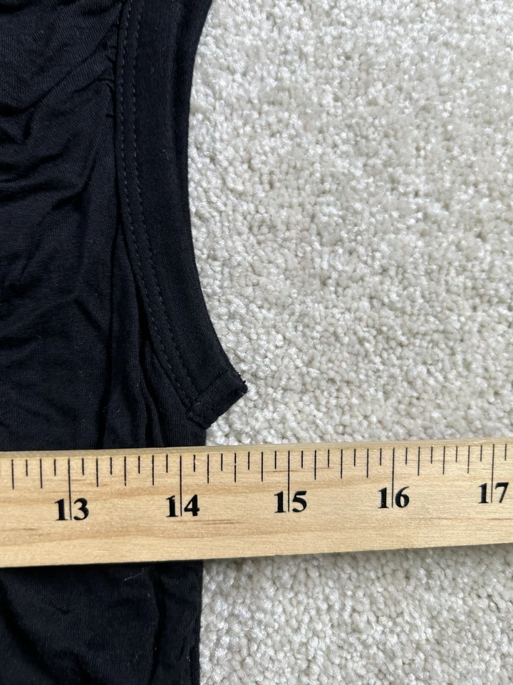 Kenar Womens S Sleeveless Pleated Tunic Top Lightweight Blouse WhimsiGoth Witchy - Image 2 of 4