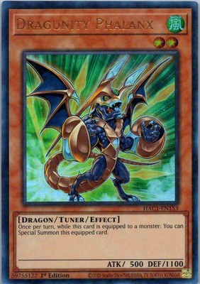 Dragunity Phalanx (Duel Terminal) 1st Edition HAC1-EN153 NM