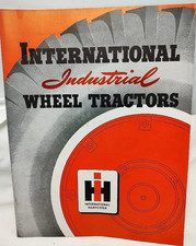 1946 International Industrial Wheel Tractors Sales Brochure Catalog