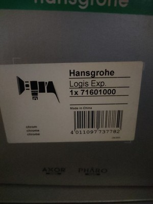 Hansgrohe Logis Einhebel-Handbrausebatterie für Aufputz mit 2